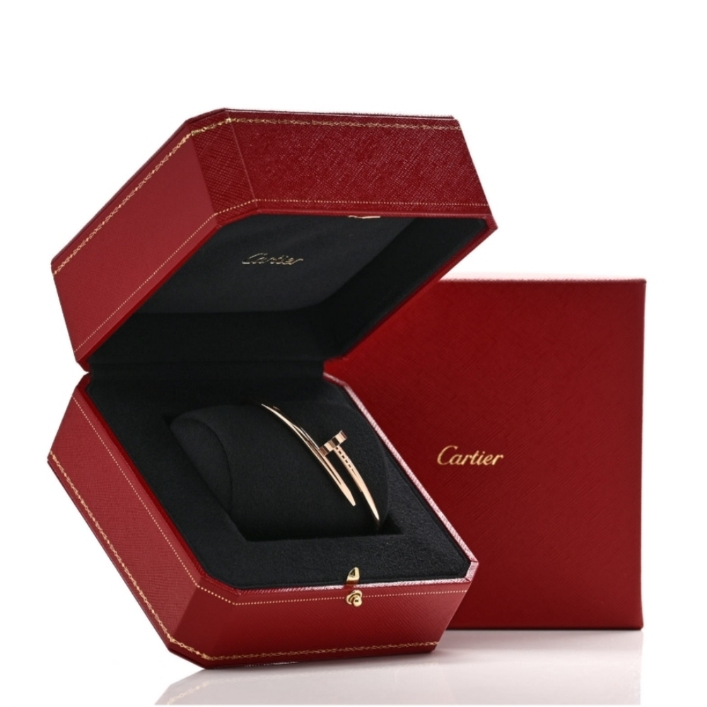Cartier Juste Un Clou 18k Rose Gold Nail Bracelet Size 19, 2024 Year Production